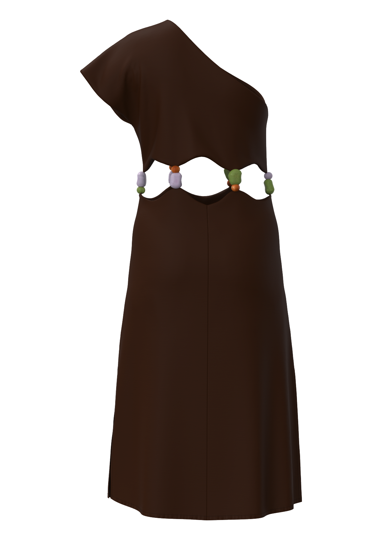 DRESS - ALMENDRA MOCCA