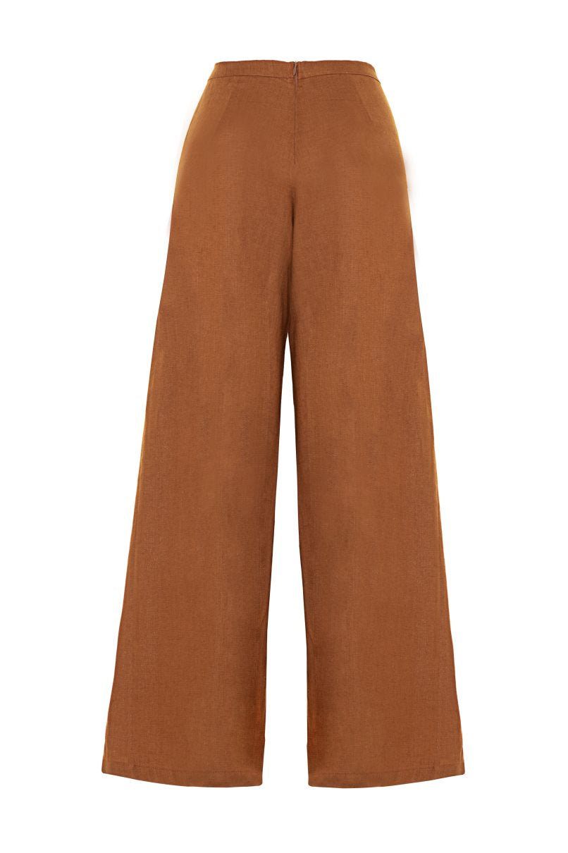 PANTALONES - ESTER OCRE
