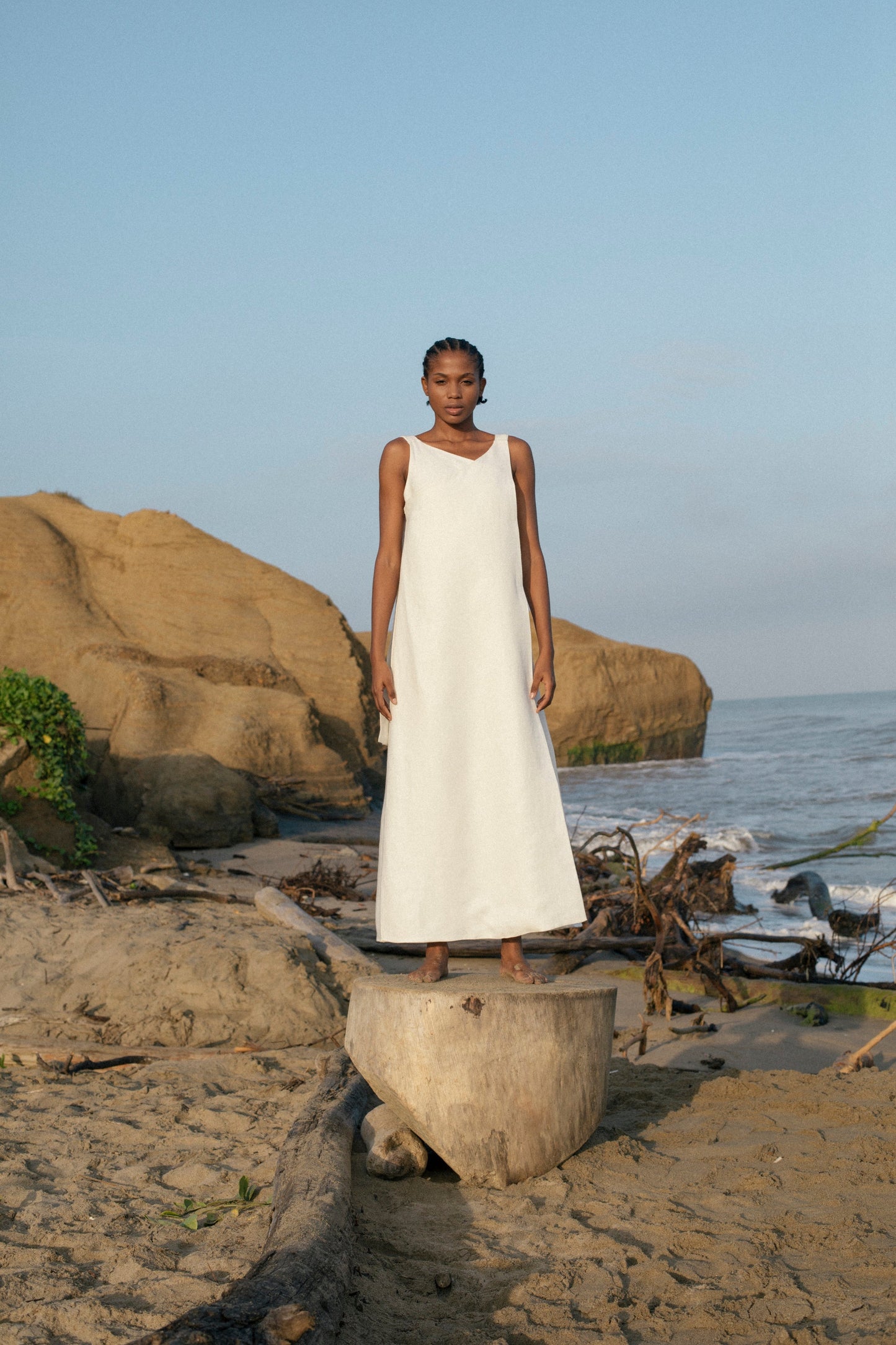 DRESS - TERESA IVORY