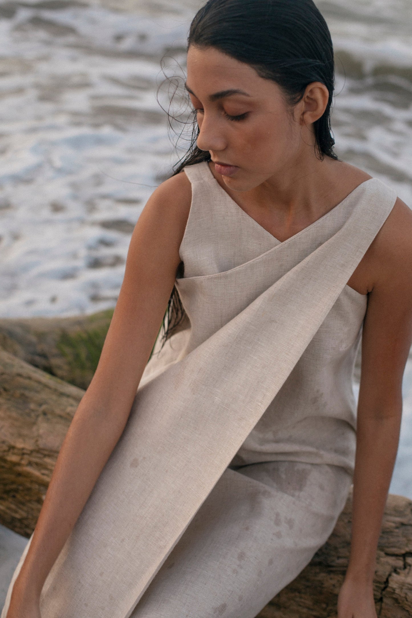 DRESS - TERESA NATURAL
