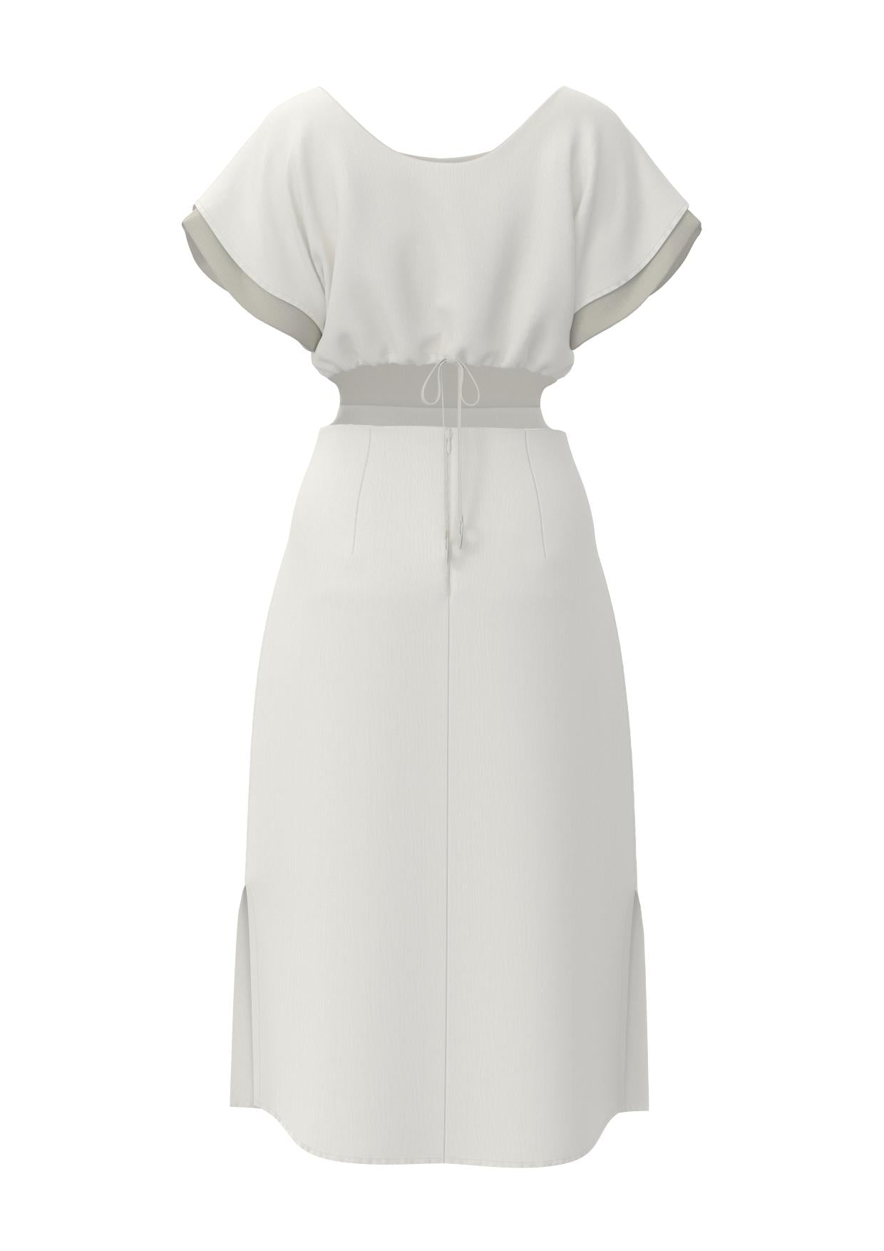 VESTIDO - MAGDALENA NATURAL
