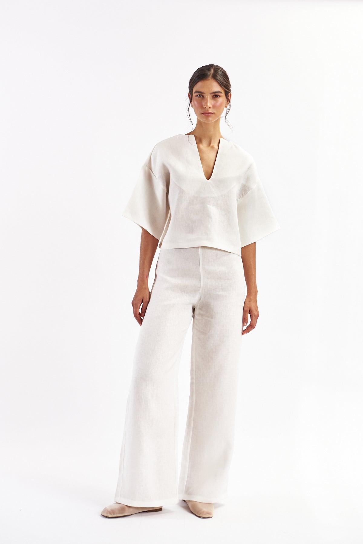 Aitana Blouse — Ivory
