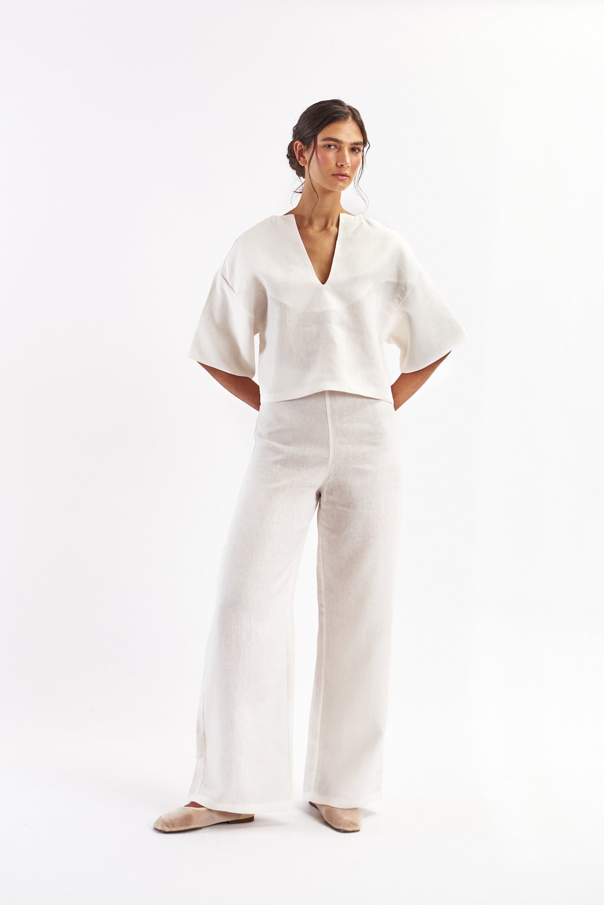 Aitana Blouse — Ivory