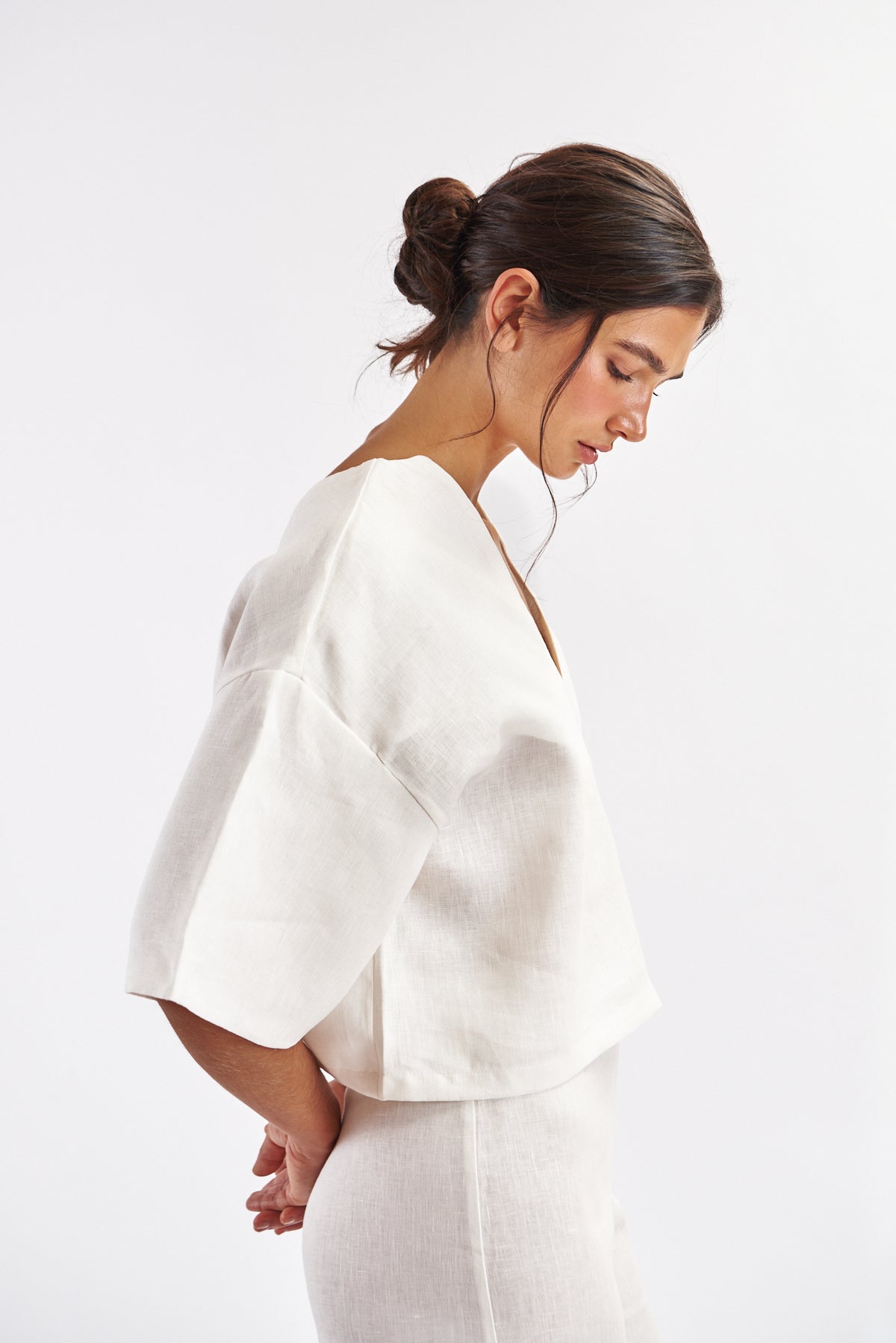 Aitana Blouse — Ivory