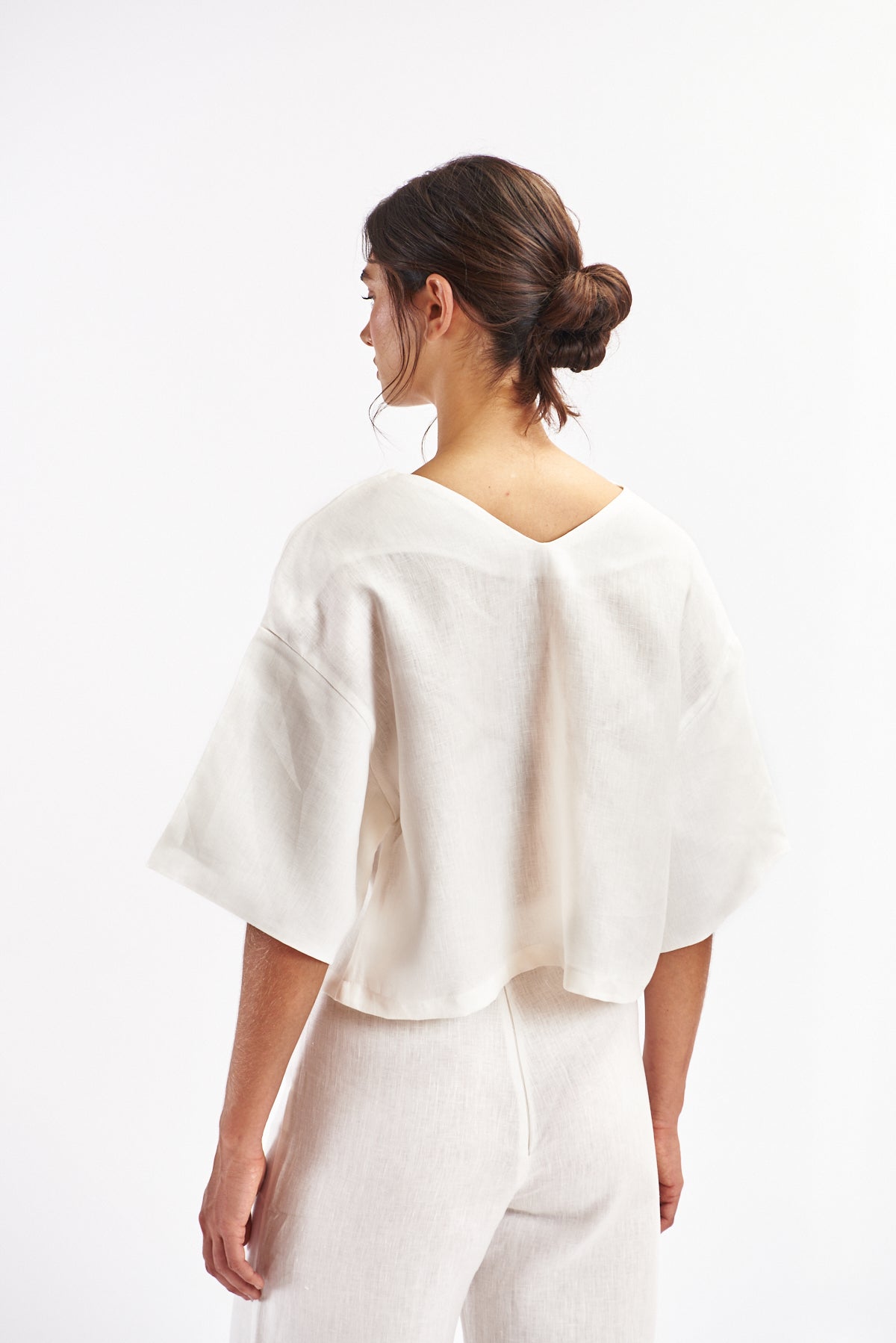 Aitana Blouse — Ivory