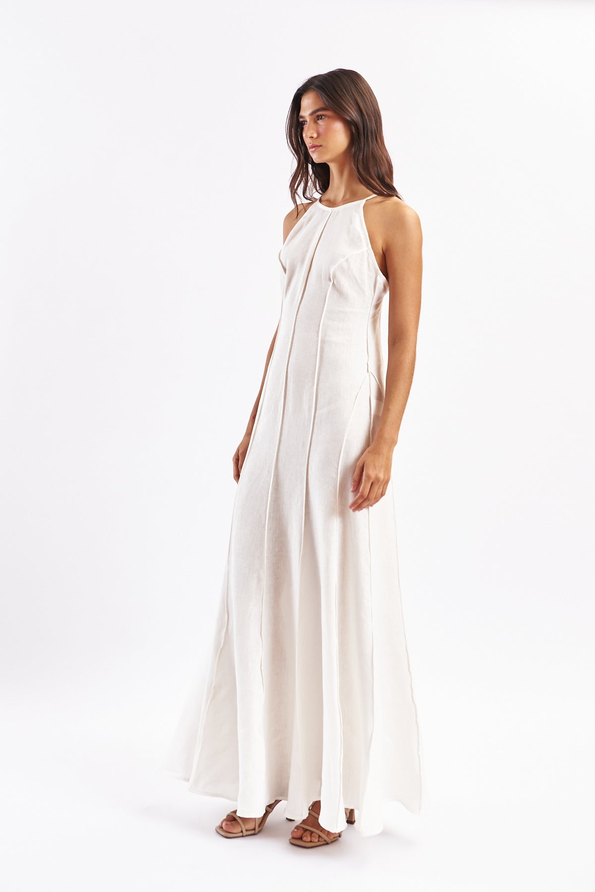 Flora Dress — Ivory