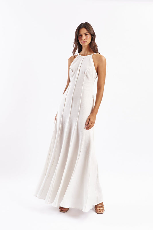 Flora Dress — Ivory
