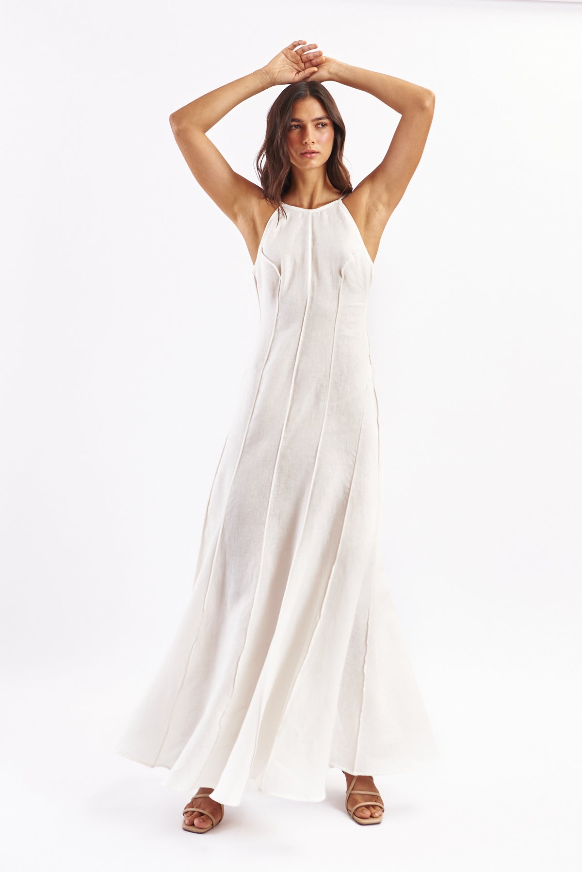 Flora Dress — Ivory