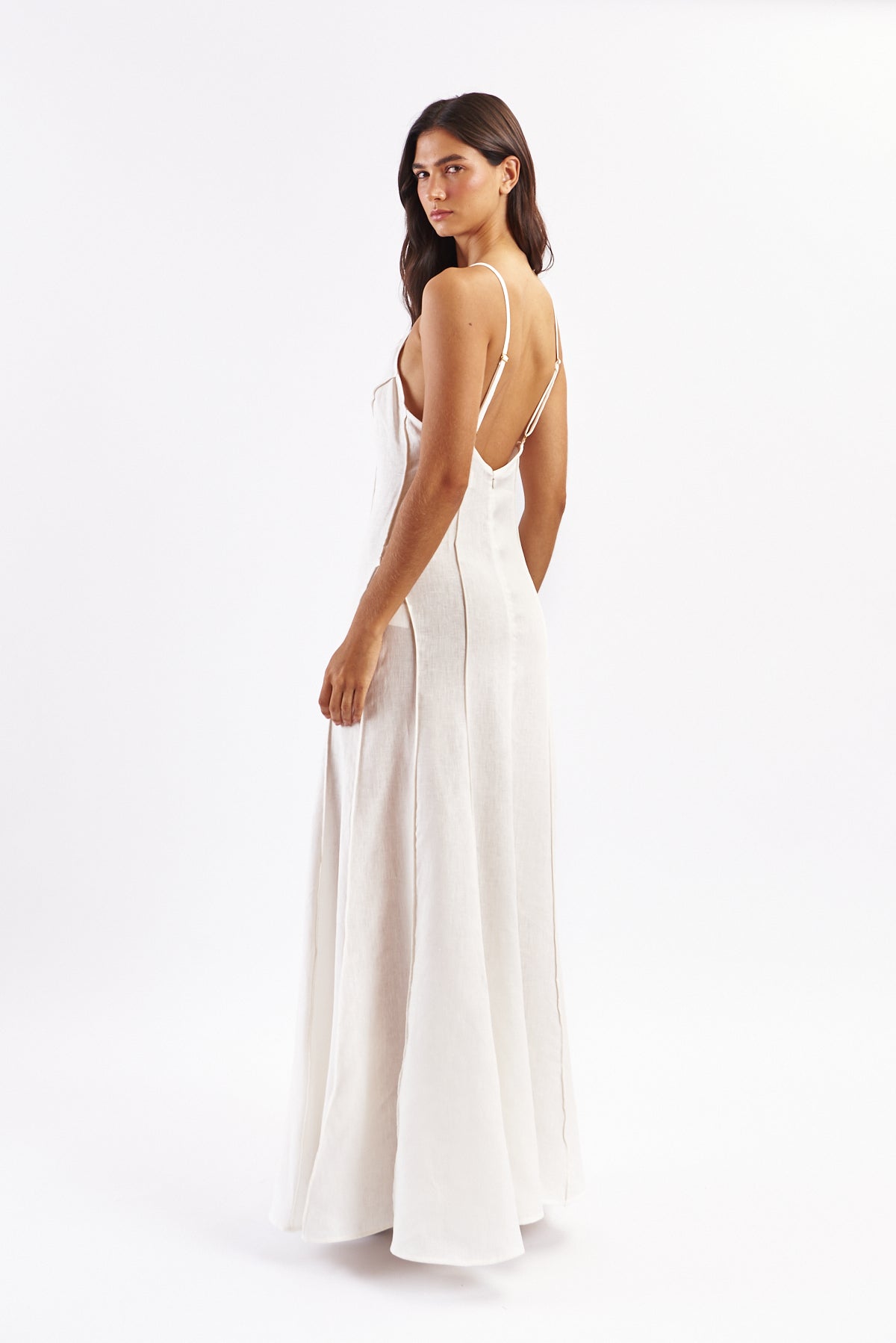 Flora Dress — Ivory