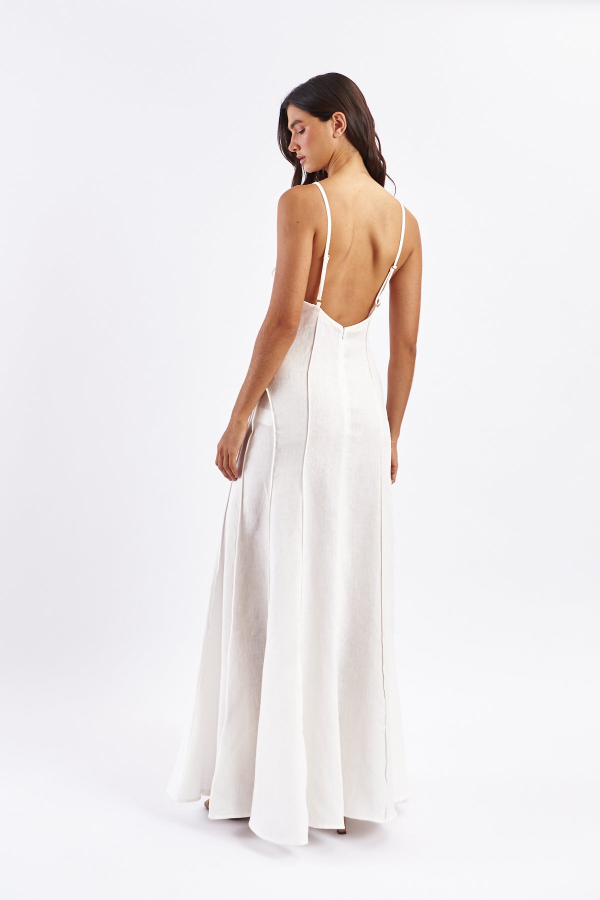 Flora Dress — Ivory
