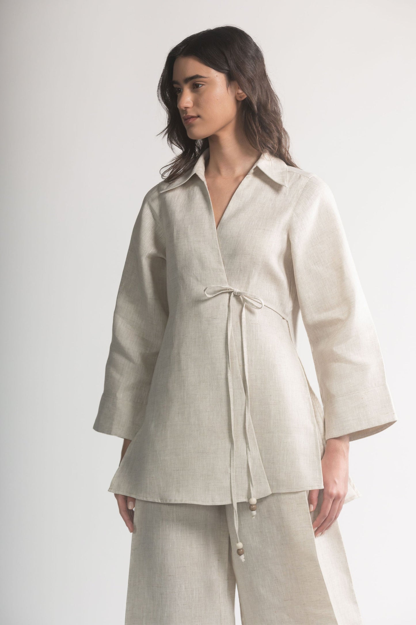 LIORA BLOUSE – NATURAL