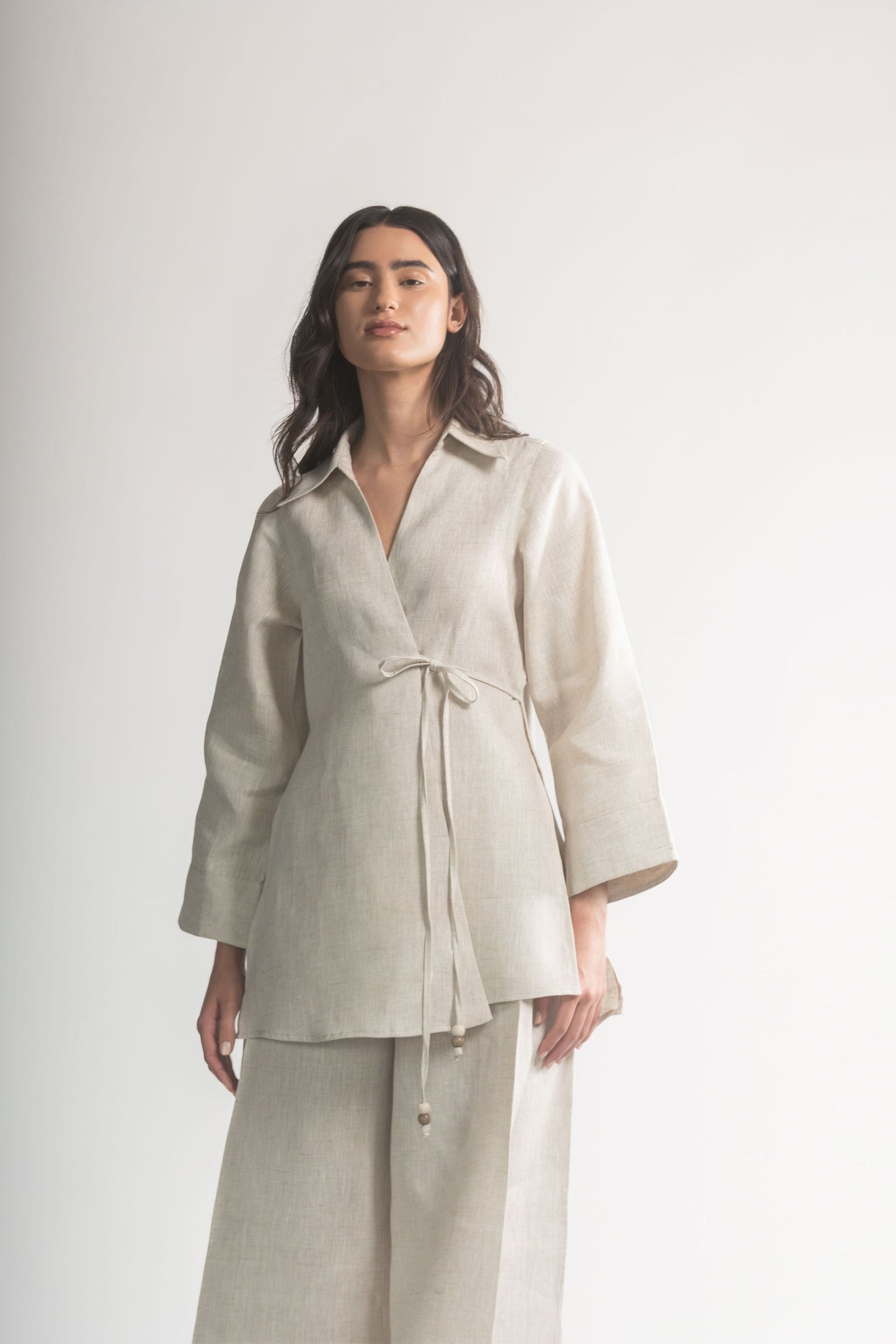 LIORA BLOUSE – NATURAL