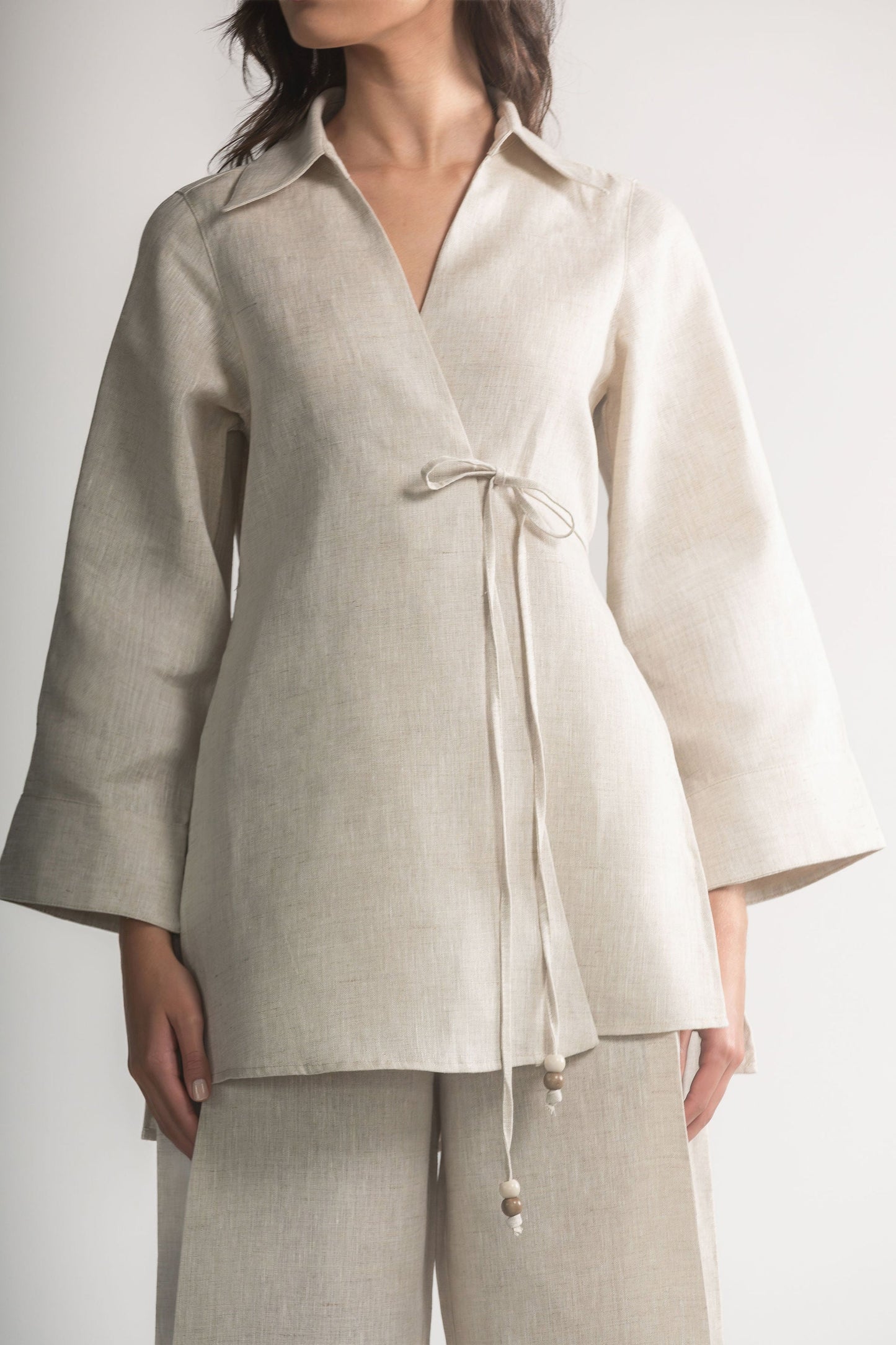 LIORA BLOUSE – NATURAL