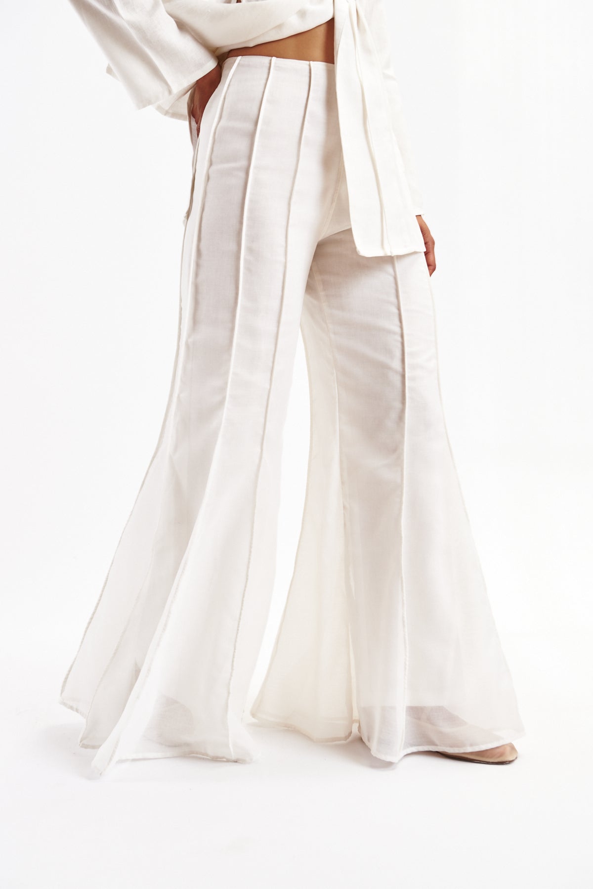 Cleo Pants — Ivory