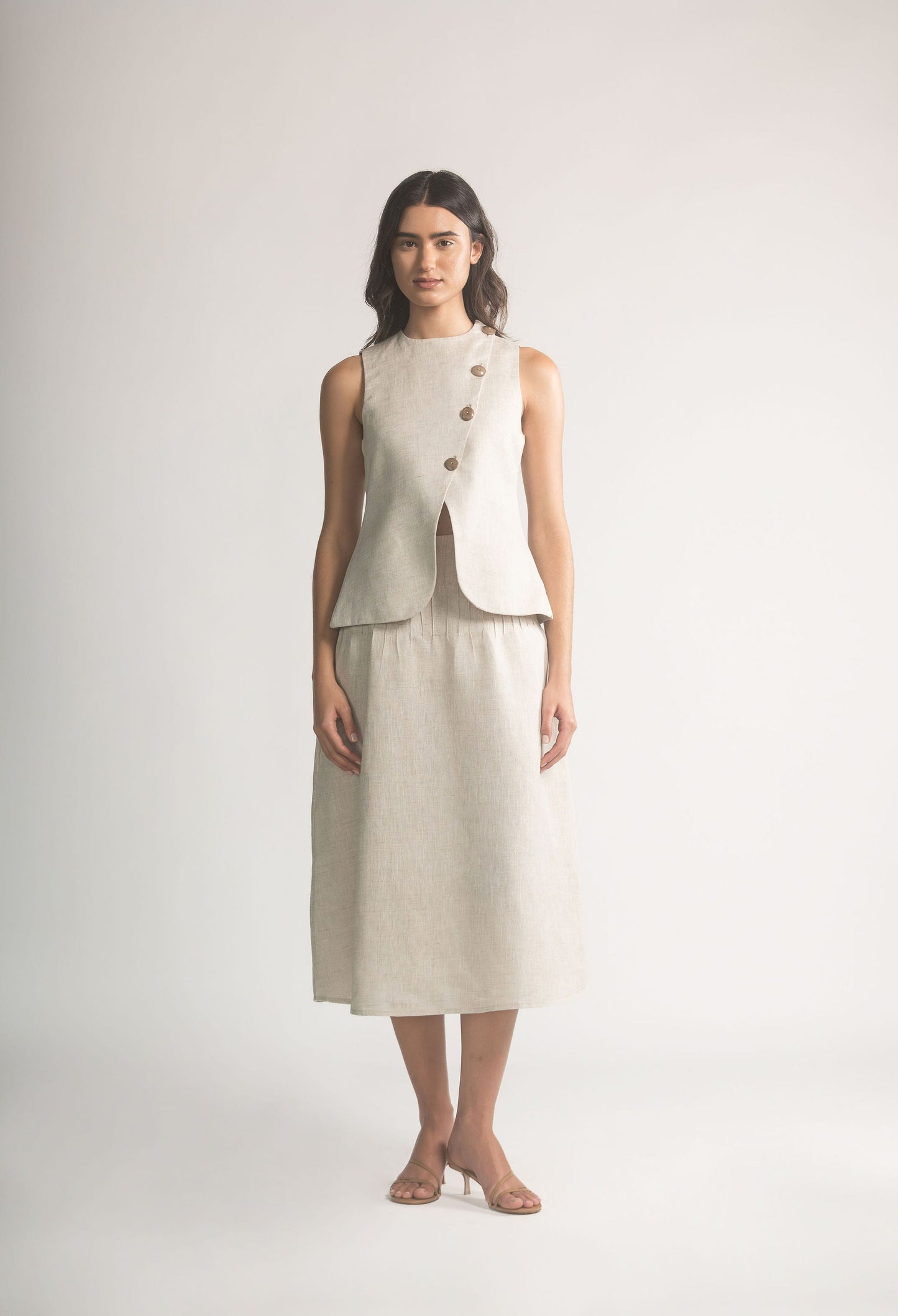 IVANNA SKIRT – NATURAL