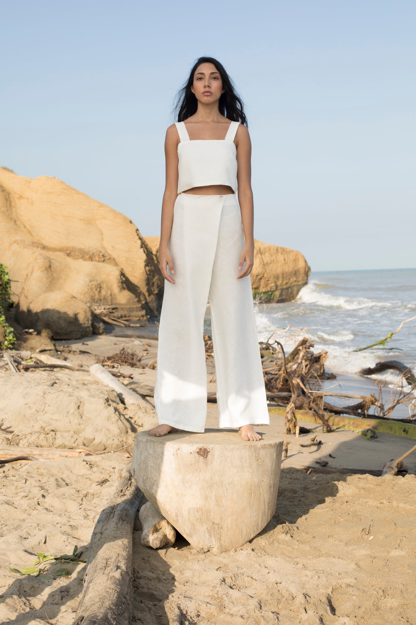 TOP - GRETA IVORY