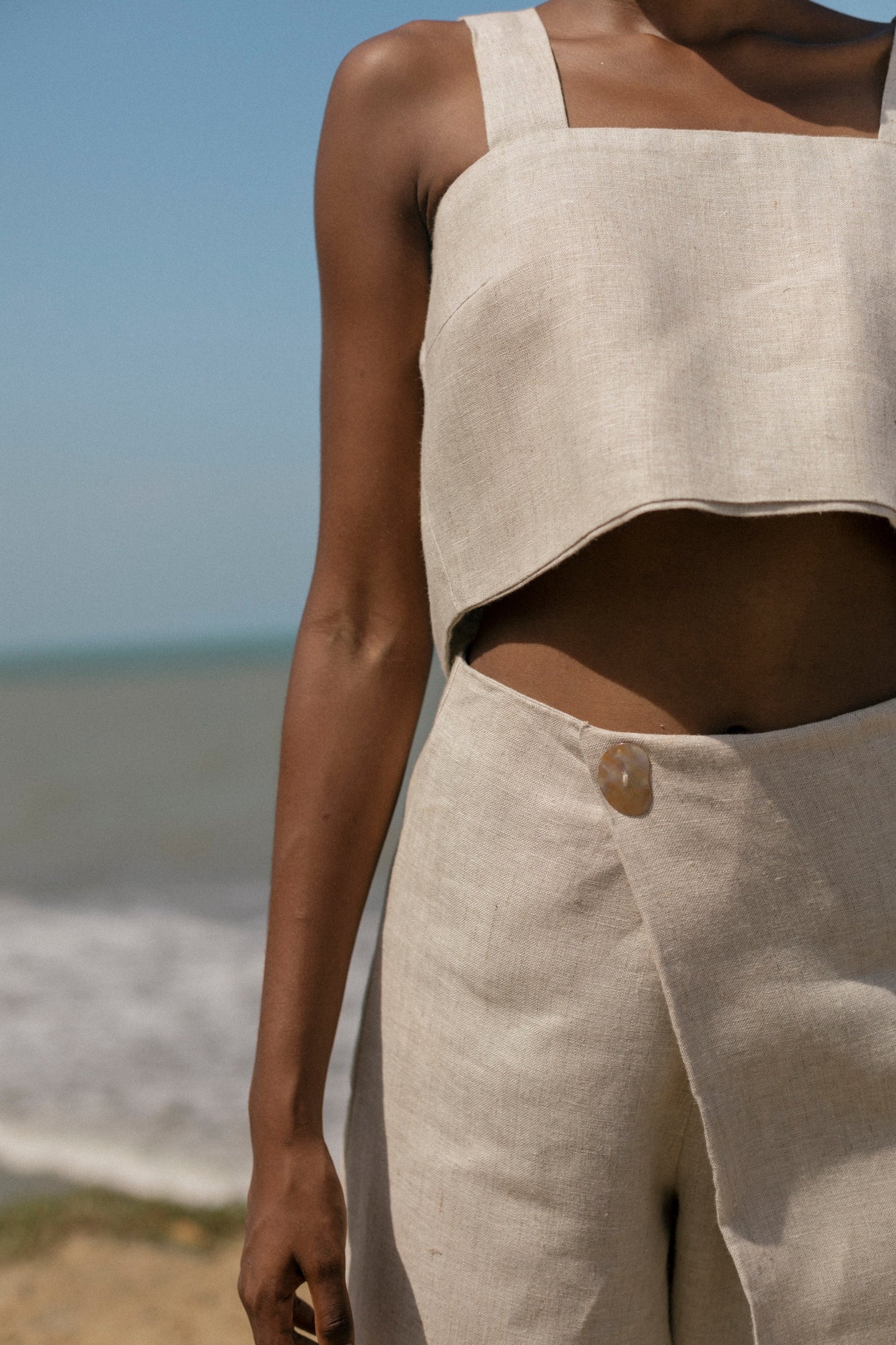 TOP - GRETA NATURAL