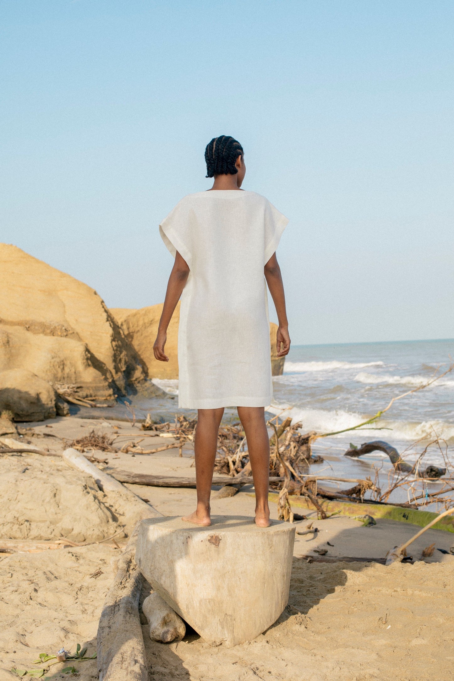 DRESS - JACINTA IVORY