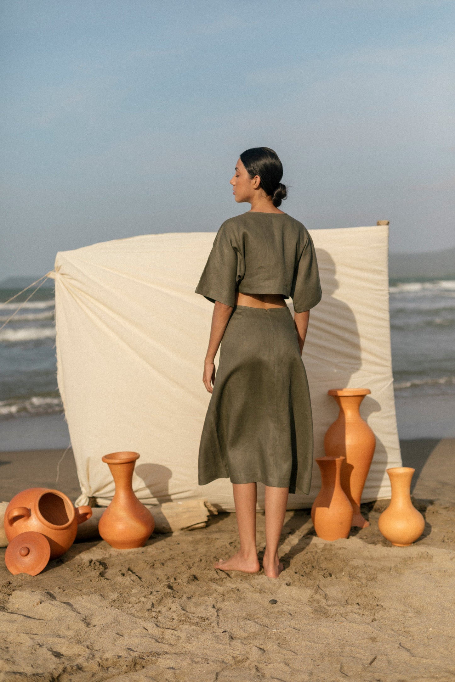 VESTIDO - LENA OLIVA